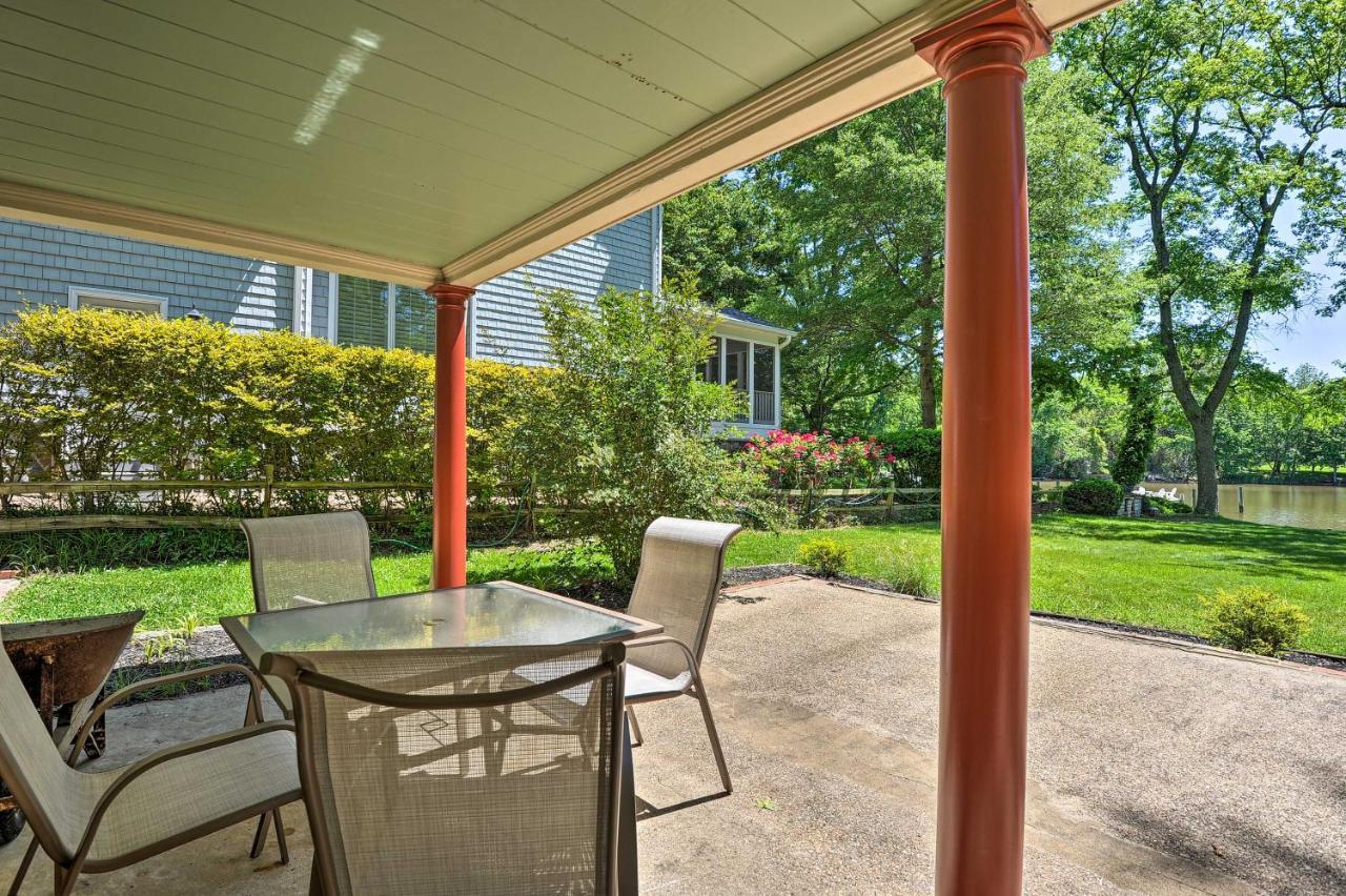 Waterfront Annapolis Home Fire Pit And Fishing Pier Экстерьер фото